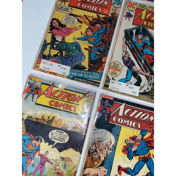 10 SUPERMAN DC COMICS - Picture 4 of 6